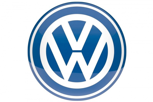 Blechschild VW rund 1